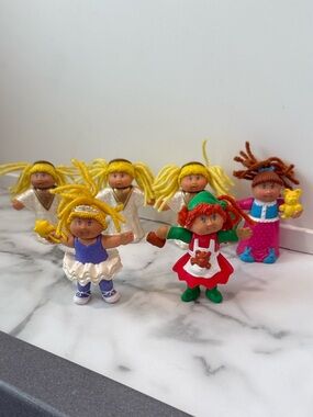 vintage 1990s Cabbage Patch Kids McDonalds miniature figures